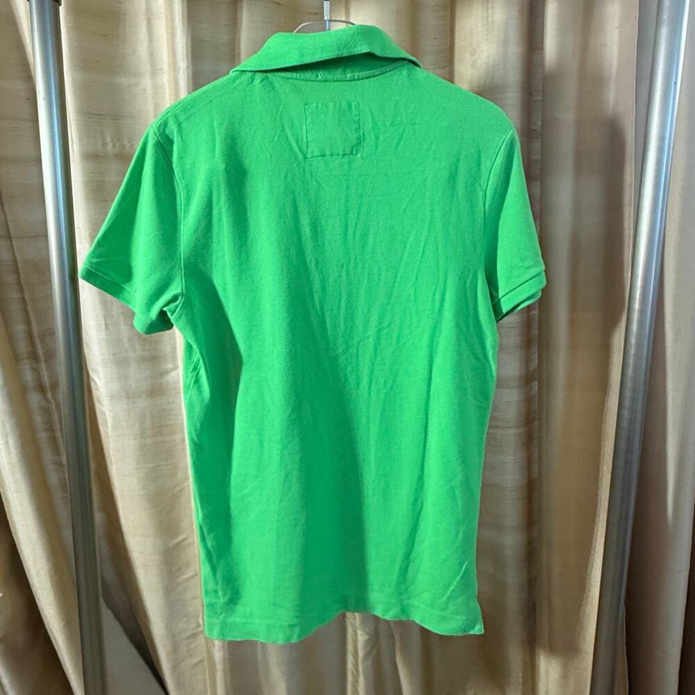 Y2K Abercrombie & Fitch Polo Shirt Mens Muscle Fit Moose Logo NEW - Picture 6 of 9